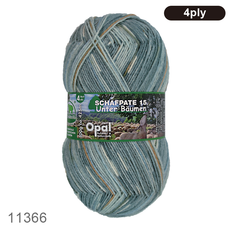 Opal Schafpate15 4-ply（シャフパーテ15）Under trees 11360 11361