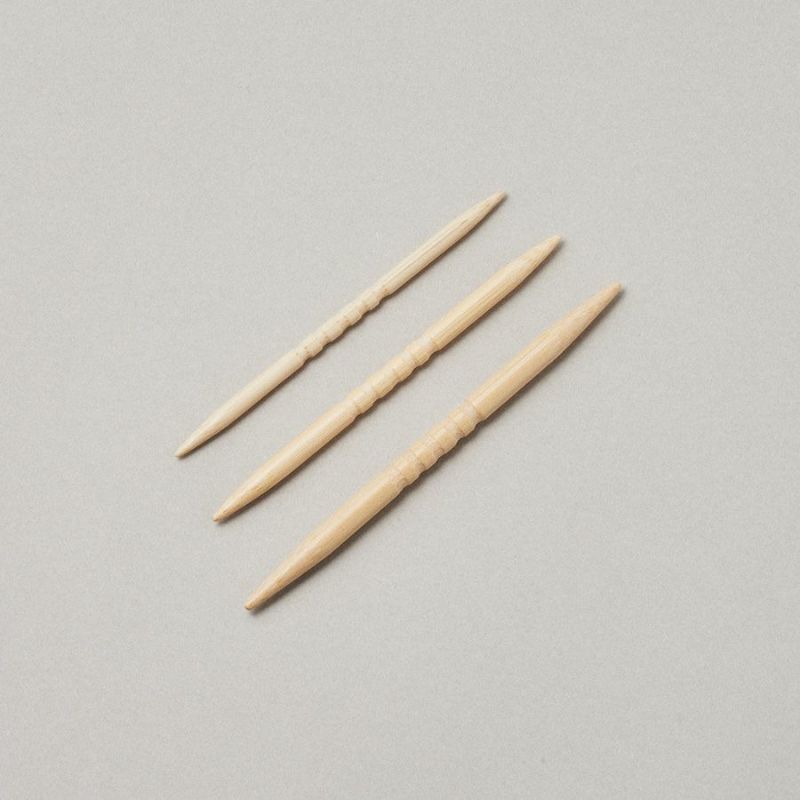 垣根あみ針 直針 wyw801m Straight cable stitch needle : 竹あみ針と手芸用品のお店 趣芸
