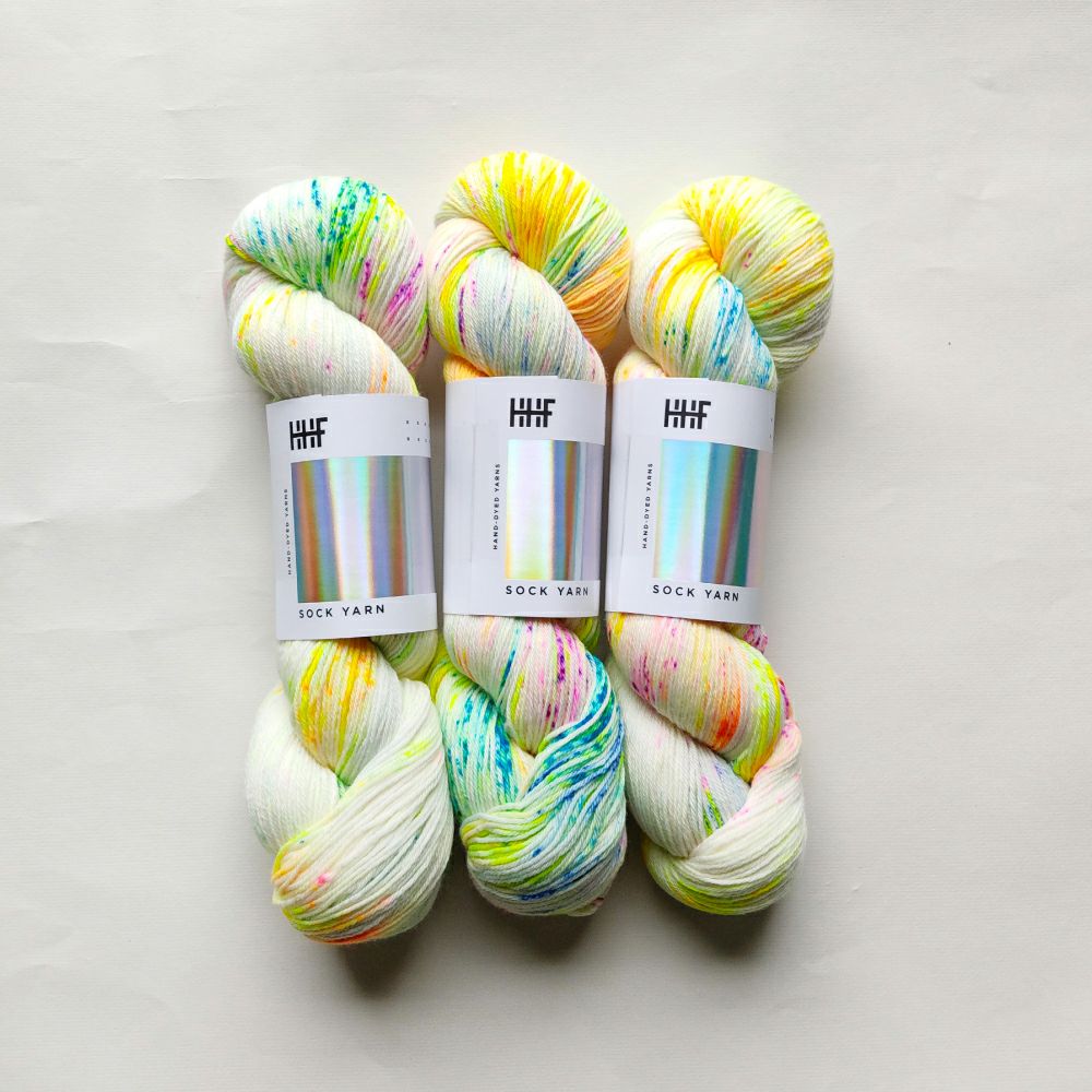 海外手染め Hedgehog Fibres Skinny 節約 Singles糸セット