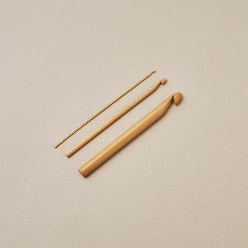 Seeknit Umber 竹片かぎ針 15cm[2/0、3/0、4/0、5/0] | Seeknit store