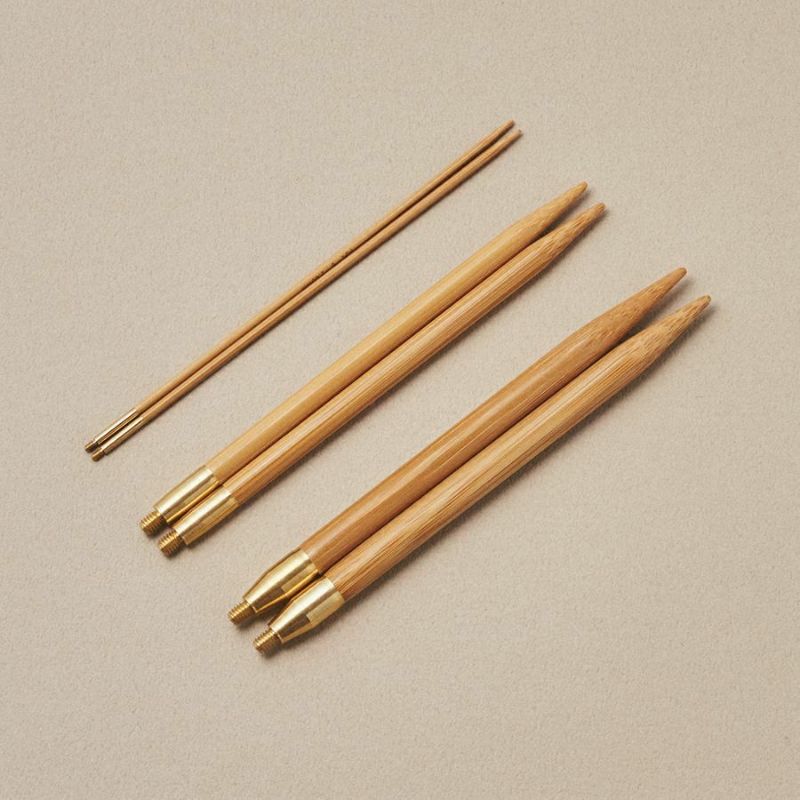 Seeknit Umber 切替輪針用針先 5cm 切替輪針用布製ケーストンボ柄 Seeknit Umber 切替輪針用針先 5cm 切替輪針用布製ケーストンボ