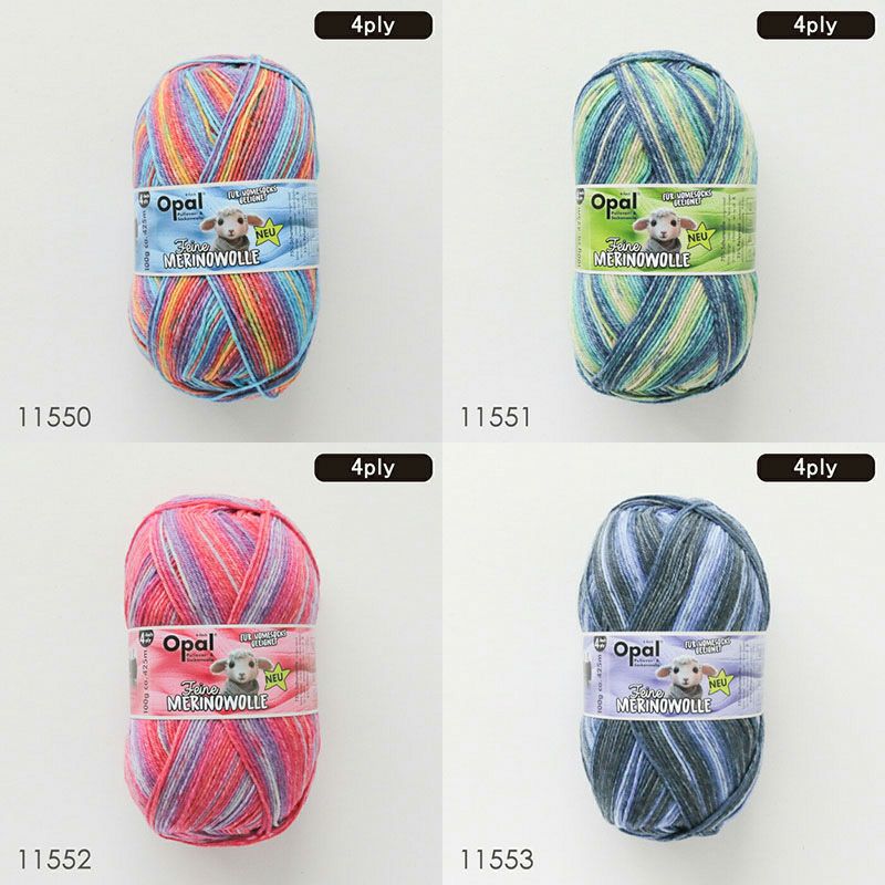 Opal Feine Merinowolle 4ply（ファインメリノウール）11550