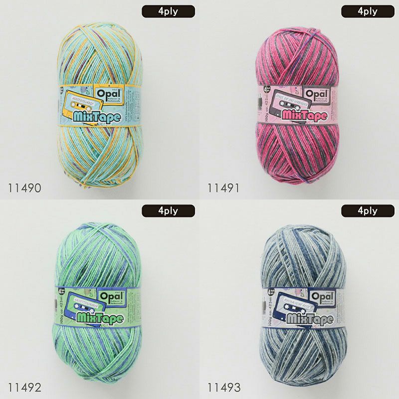 Opal Mixtape 4ply（ミックステープ）11490 11491 11492 11493 11494