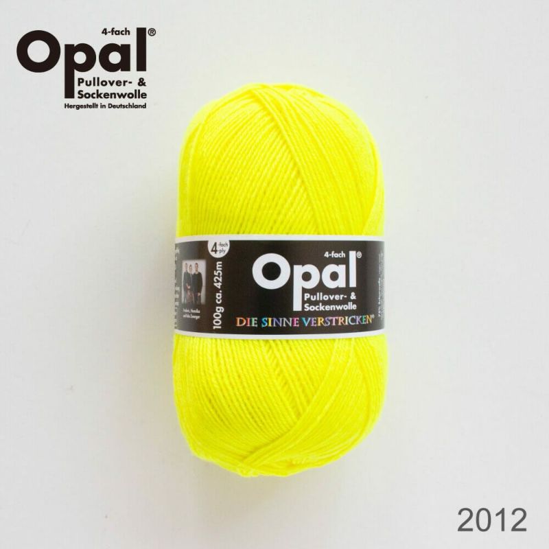 Opal Uni 2012 / ネオンイエロー | Seeknit store